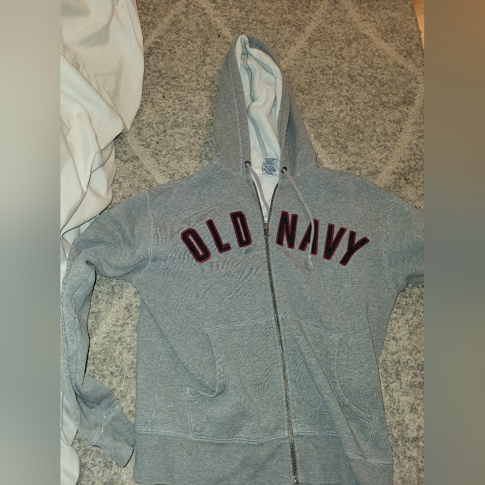 Old Navy Grey Zip Up